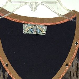 Large Vanilla Sugar Western Shirt New